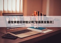 盛智美链区块链公司[智盛美业集团]